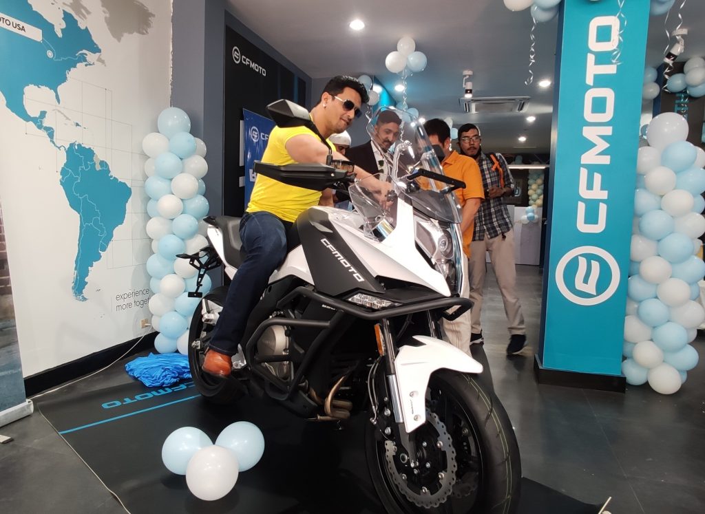CF Moto launches first sports bike showroom at Guwahati Azir Khobor